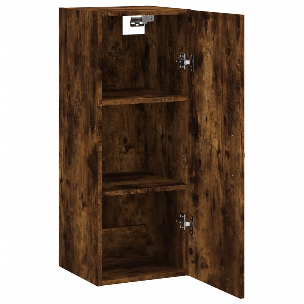 Wall Mounted Cabinet 34.5X34X90 Cm Engineered Wood