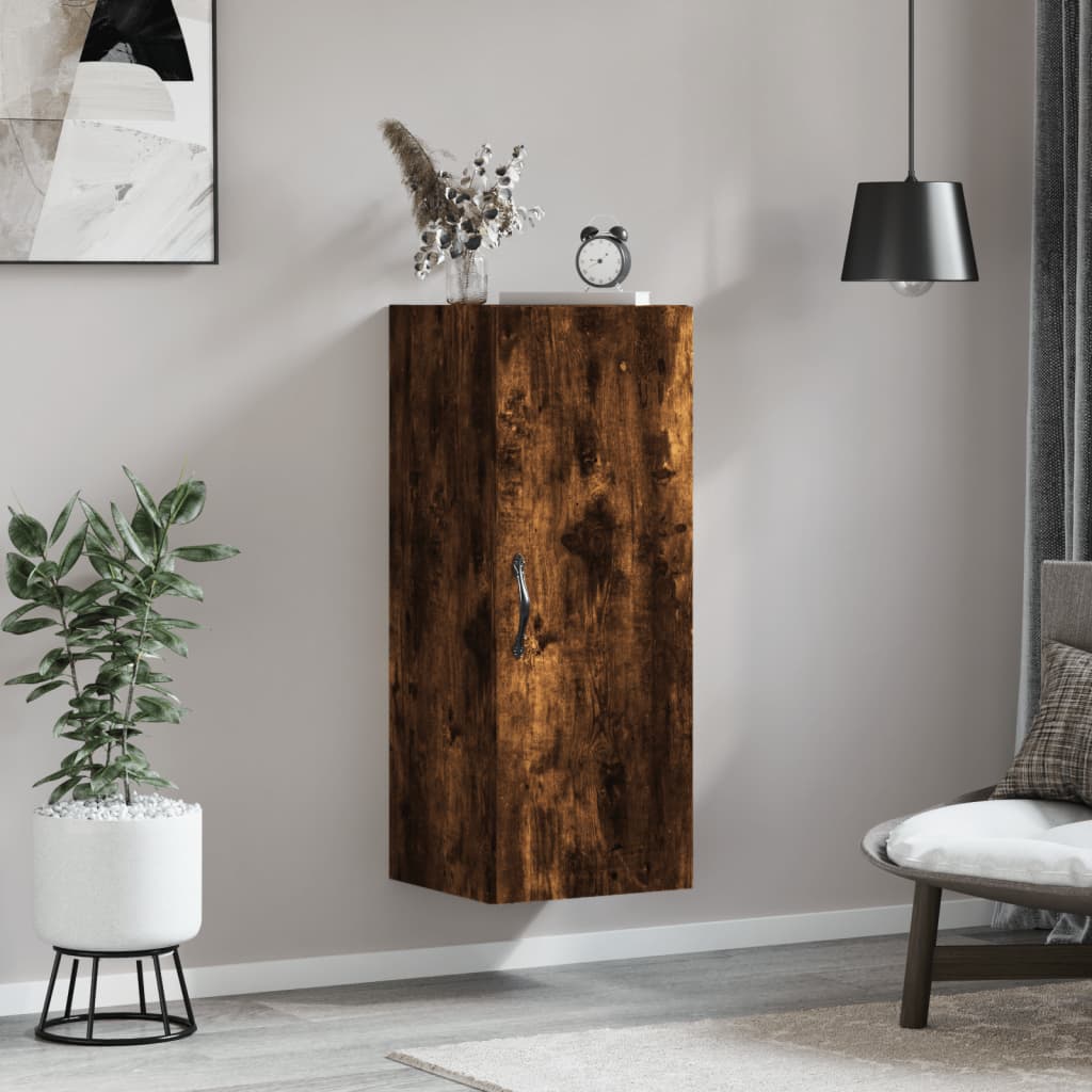 Wall Mounted Cabinet 34.5X34X90 Cm Engineered Wood