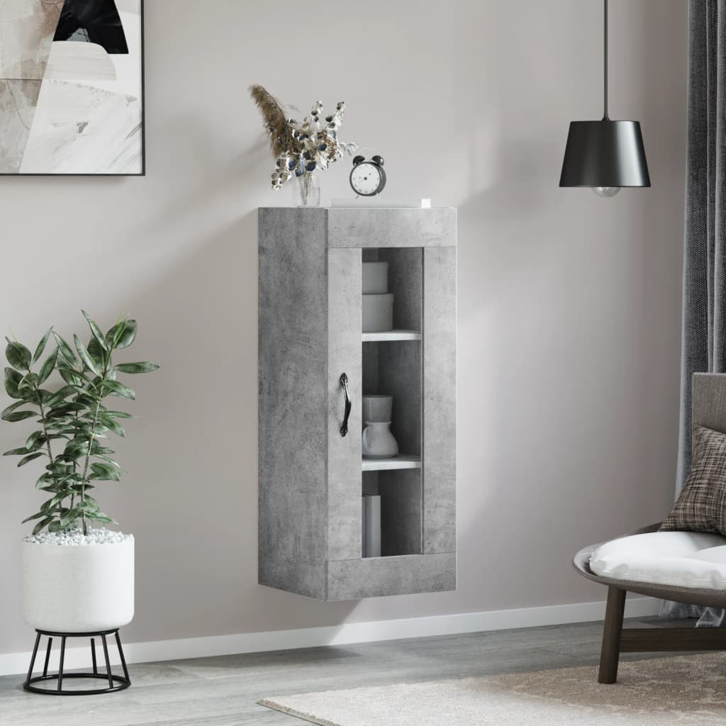 Wall Mounted Cabinet 34.5X34X90 Cm
