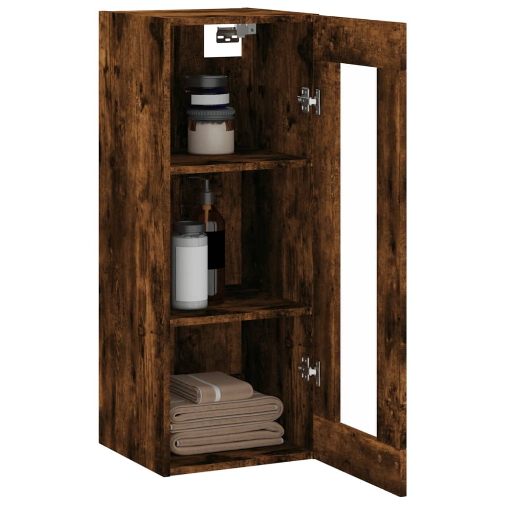 Wall Mounted Cabinet 34.5X34X90 Cm