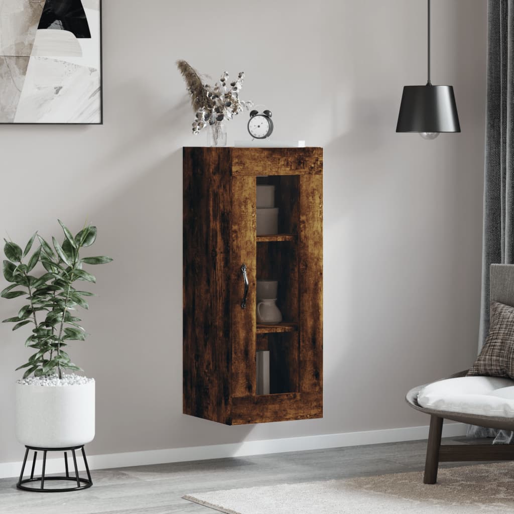 Wall Mounted Cabinet 34.5X34X90 Cm