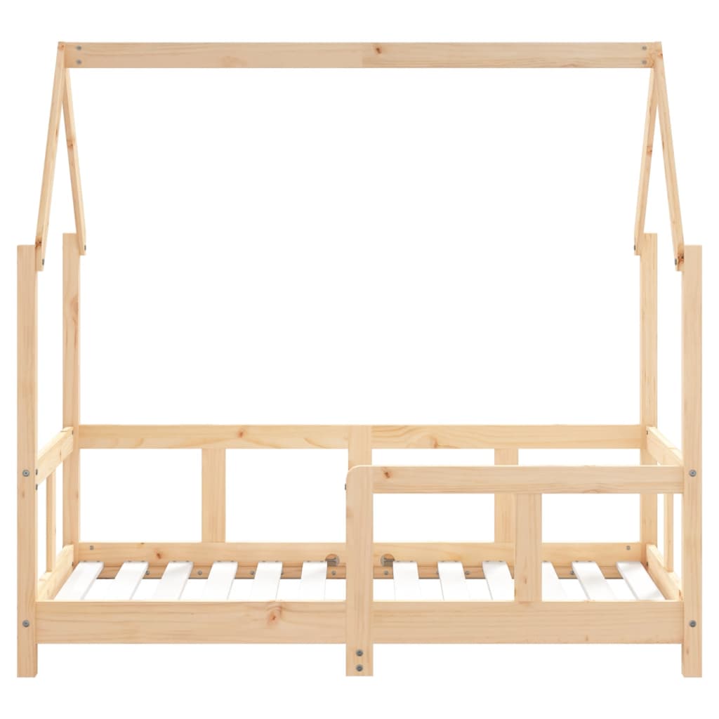 Kids Bed Frame Solid Wood Pine
