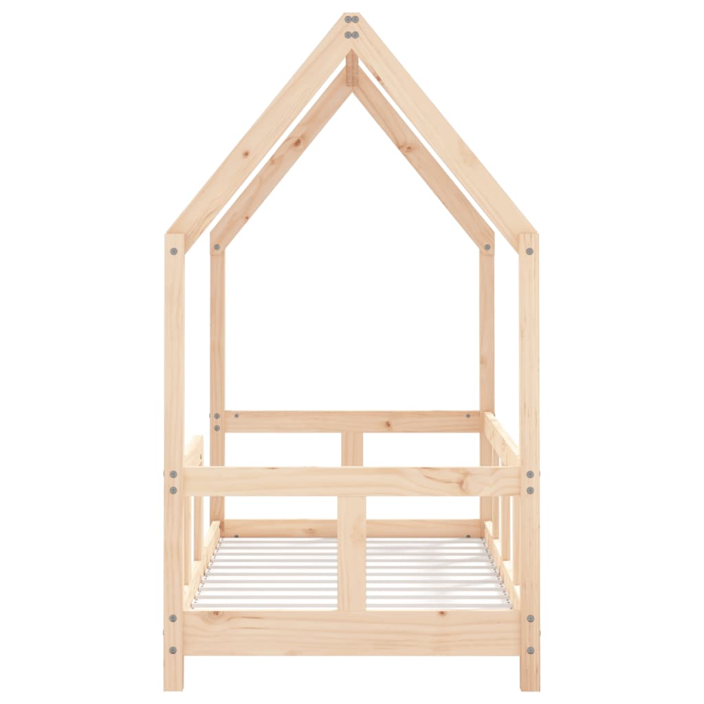 Kids Bed Frame Solid Wood Pine