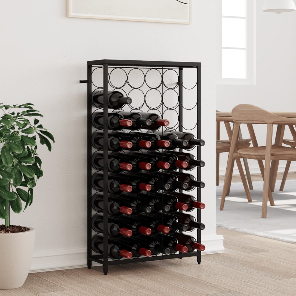Wine Rack For 45 Bottles Metal