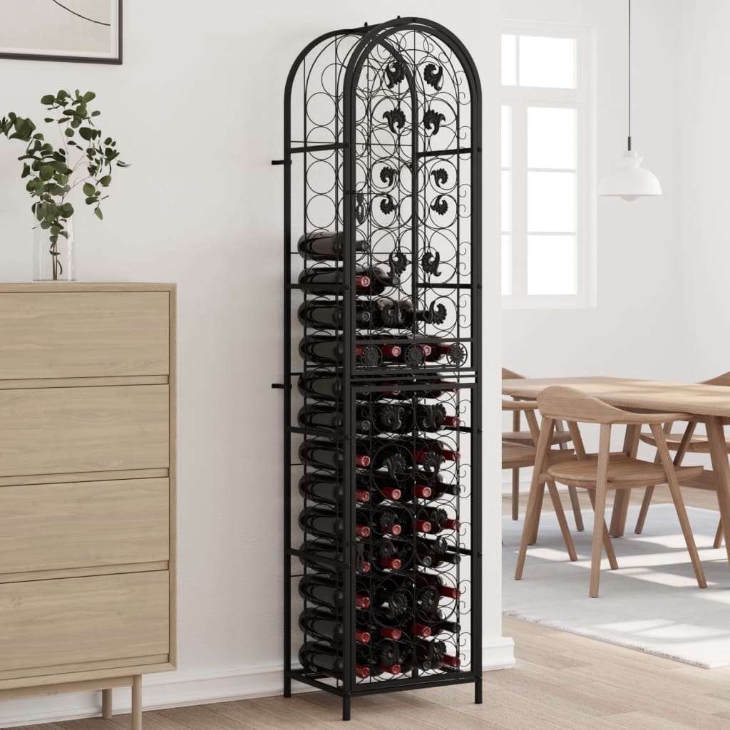 Wine Rack For 45 Bottles Metal