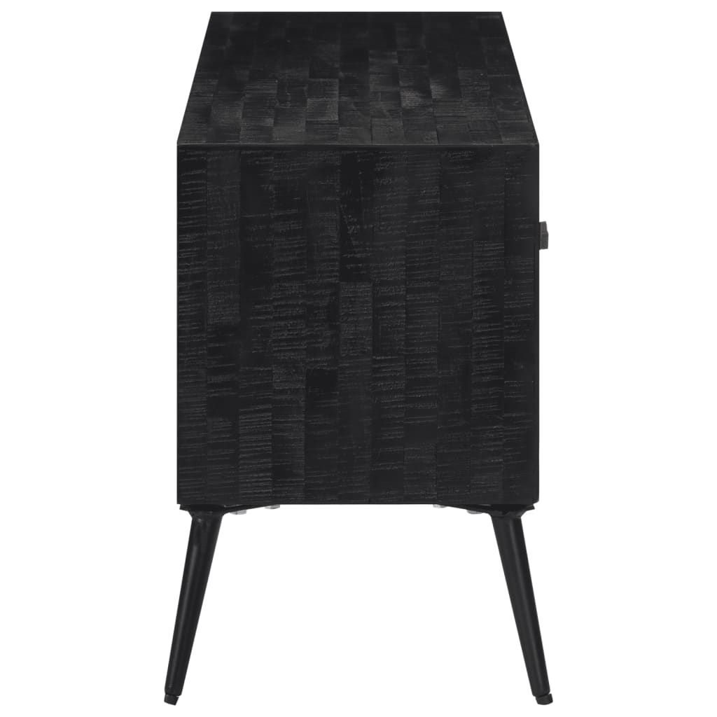 Tv Cabinet 112X31X45 Cm Solid Reclaimed Teak