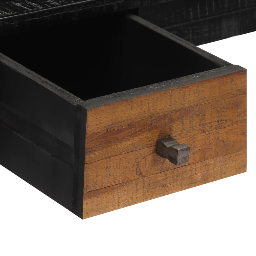 Desk 117X56.5X75 Cm Solid Reclaimed Teak