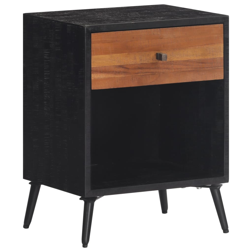 Bedside Cabinet 40X30X50 Cm Solid Wood Teak
