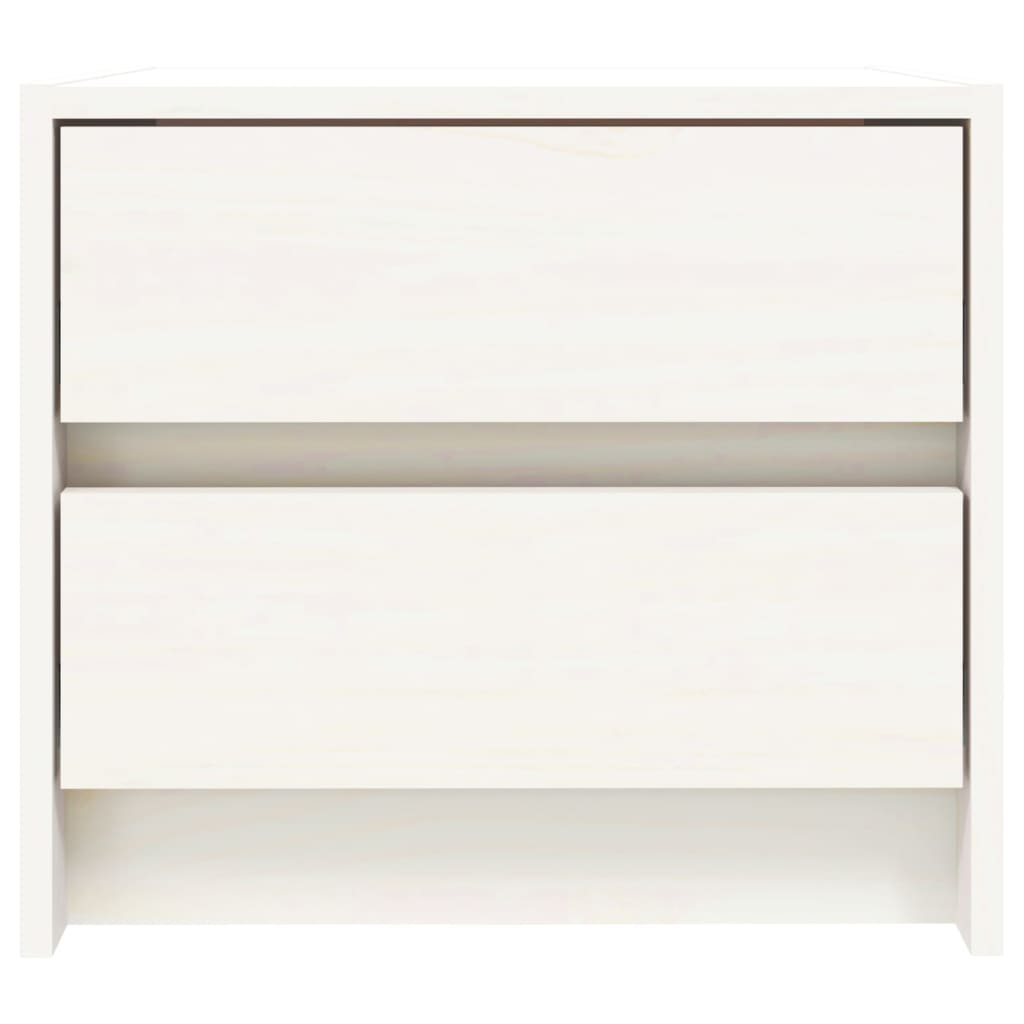 Bedside Cabinets 2 Pcs 40X31X35.5 Cm Solid Wood Pine