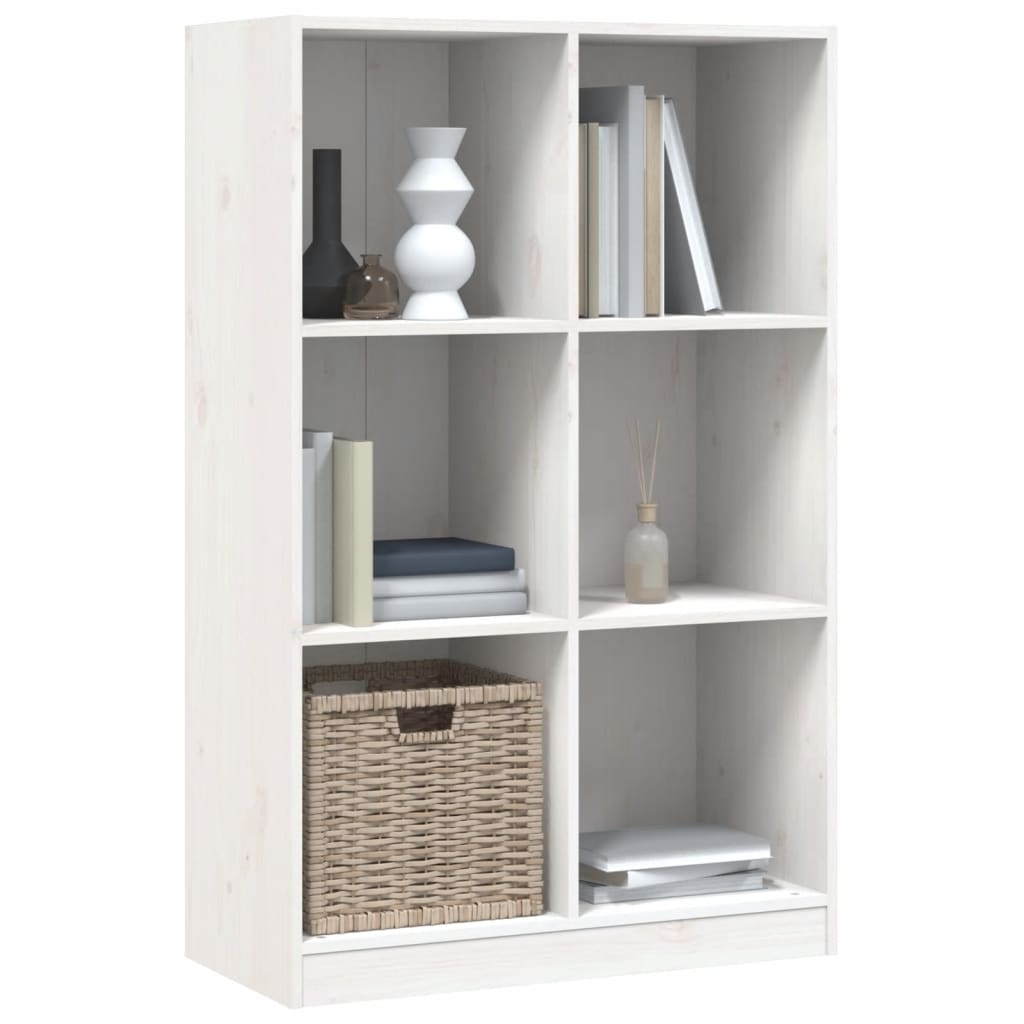 Bookcase 70X33X110 Cm Solid Wood Pine