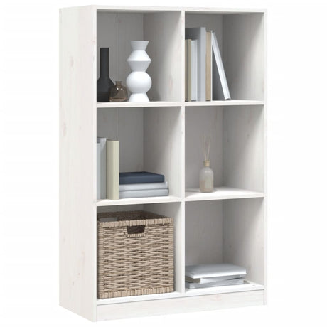 Bookcase 70X33X110 Cm Solid Wood Pine