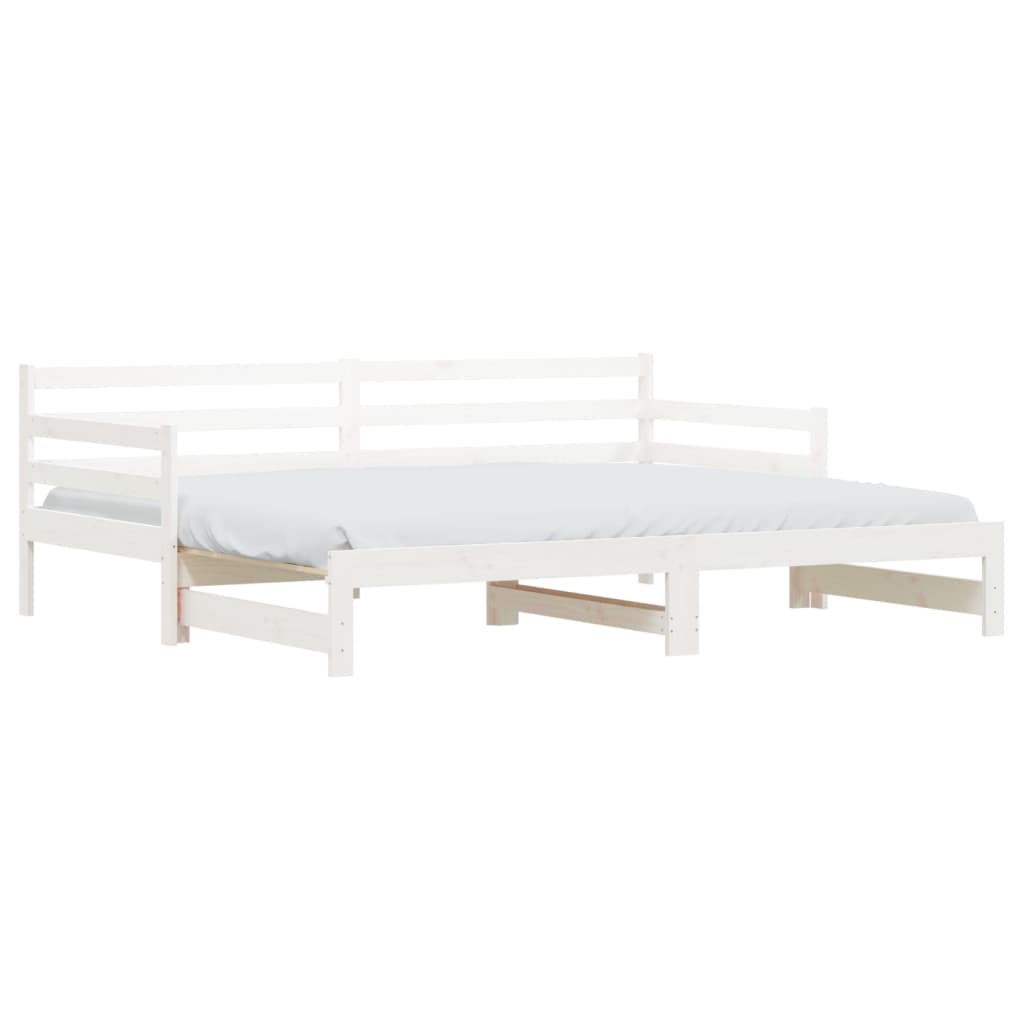 Daybed With Trundle Without Mattress Solid Wood