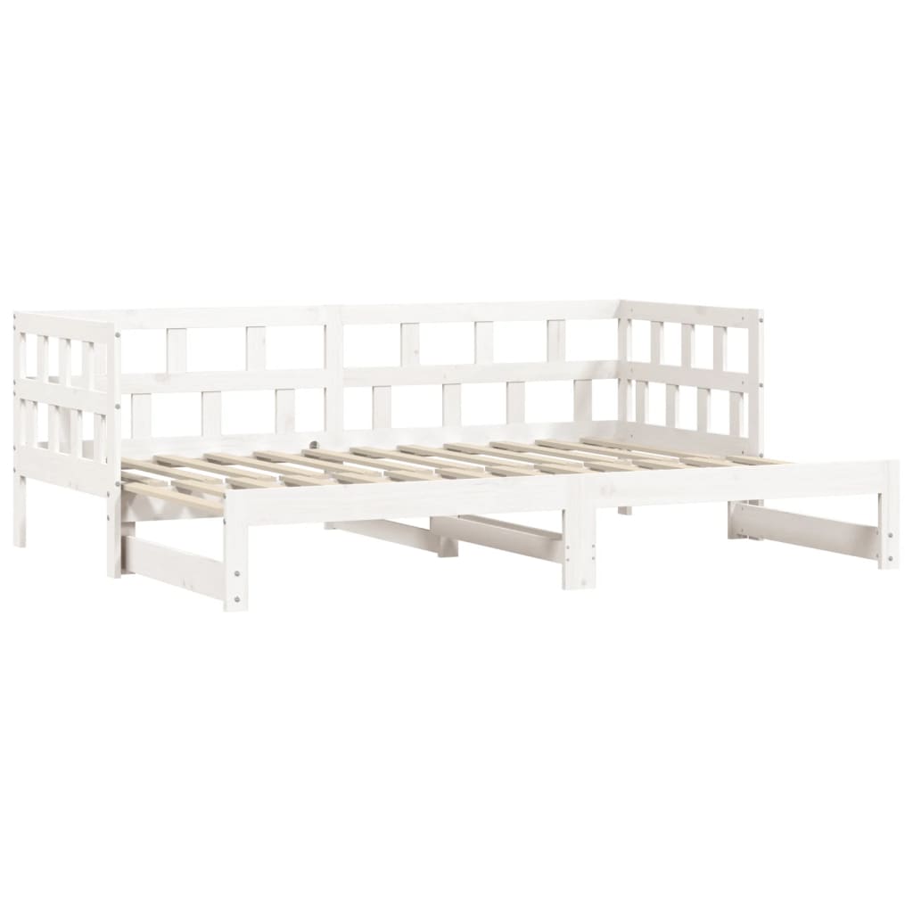 Daybed With Trundle Without Mattress Solid Wood