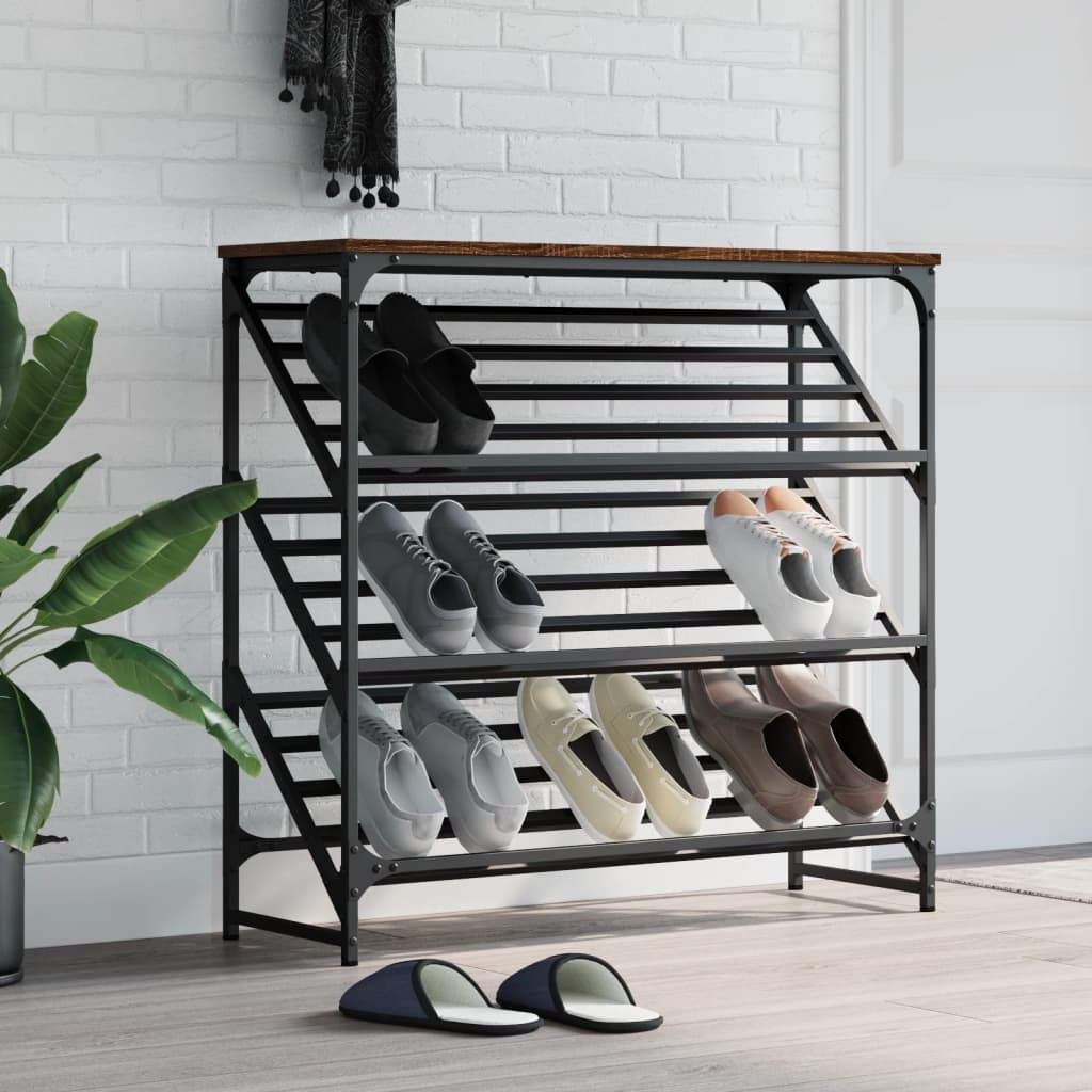 Shoe Rack 60X30X Engineered Wood