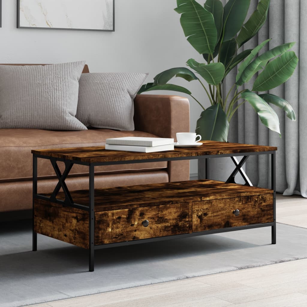 Coffee Table 100X51X45 Cm Engineered Wood