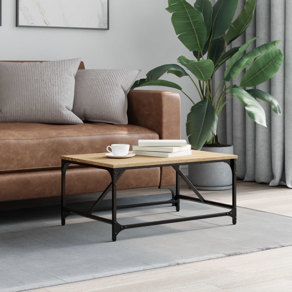 Coffee Table 75X50X35 Cm Engineered Wood