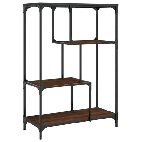 Bookshelf Engineered Wood And Steel