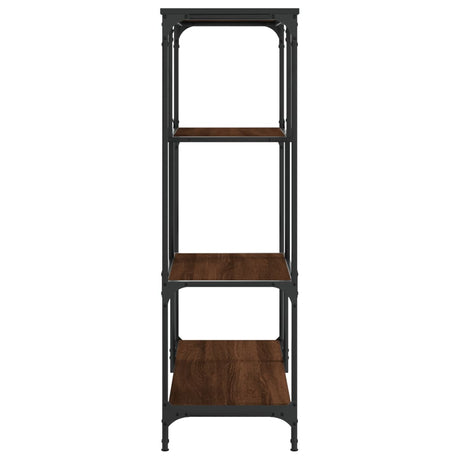 Bookshelf Engineered Wood And Steel