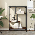 Bookshelf Engineered Wood And Steel