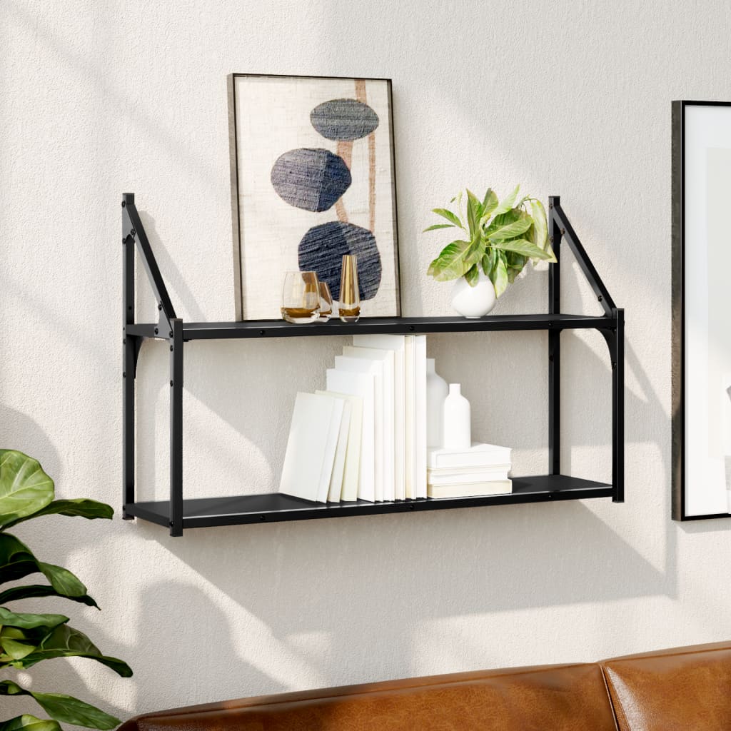 3-Tier Wall Shelf Engineered Wood