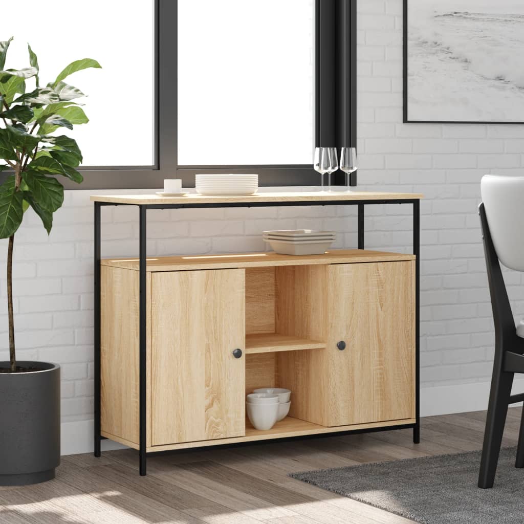 Sideboard 100X35X80 Cm Engineered Wood