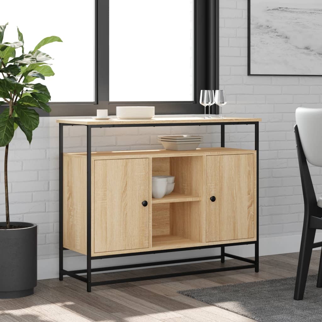 Sideboard 100X35X80 Cm Engineered Wood