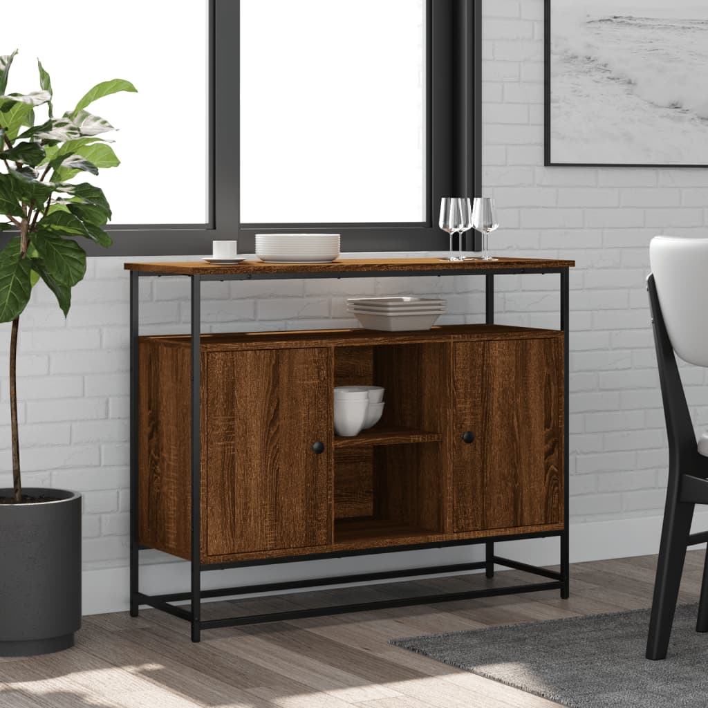 Sideboard 100X35X80 Cm Engineered Wood