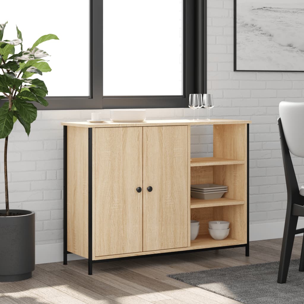 Sideboard 100X33X75 Cm Engineered Wood