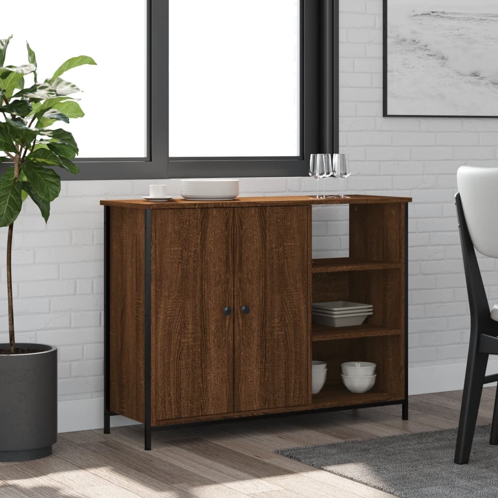 Sideboard 100X33X75 Cm Engineered Wood