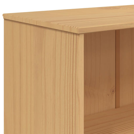 Bookcase 4-Tier Olden Solid Wood Pine