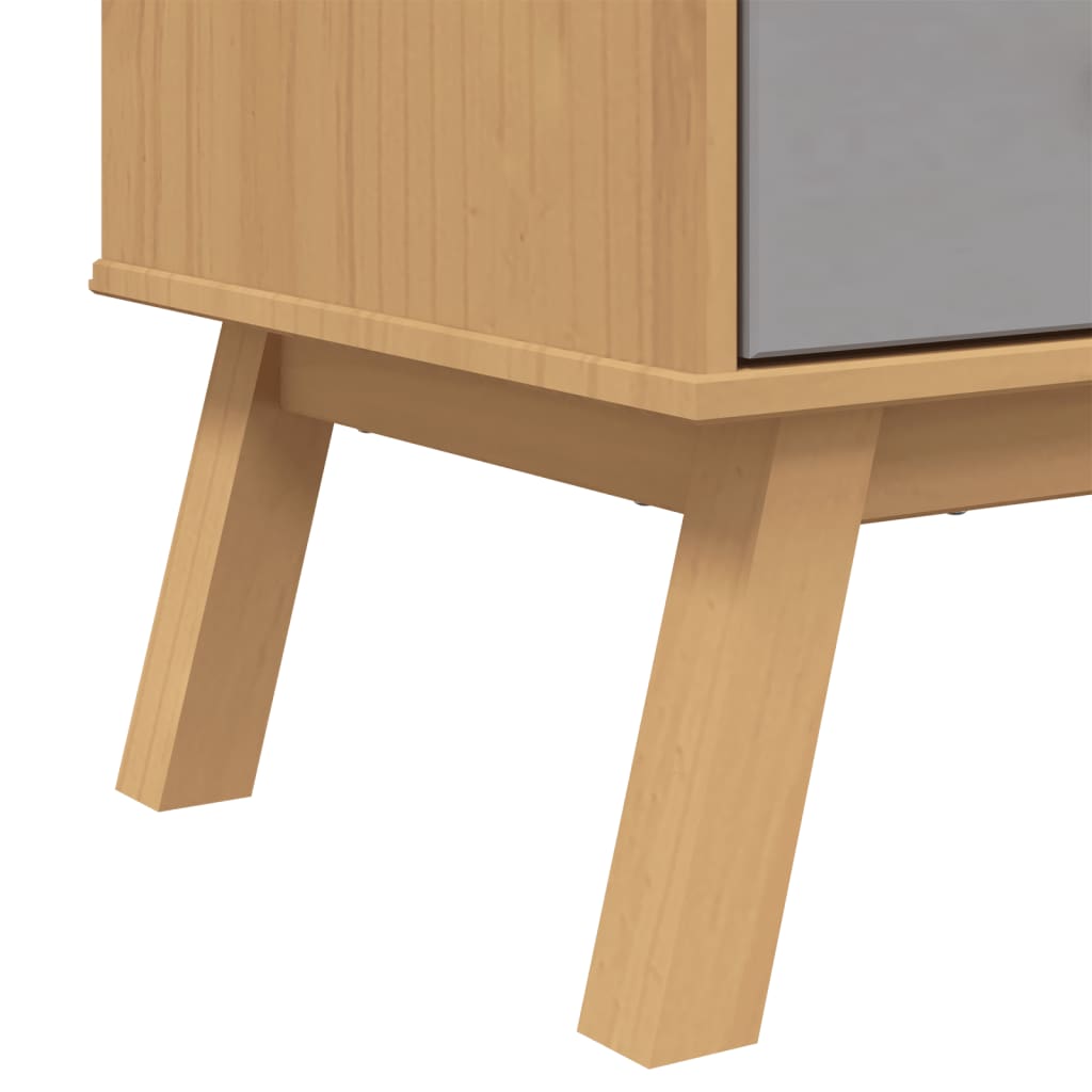 Highboard Olden 85X43X125 Cm Solid Wood Pine