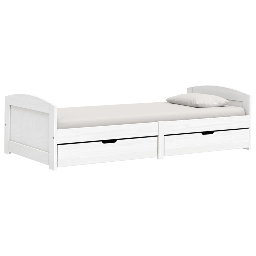 Day Bed With 2 Drawers Without Mattress "Irun" 90X200 Cm
