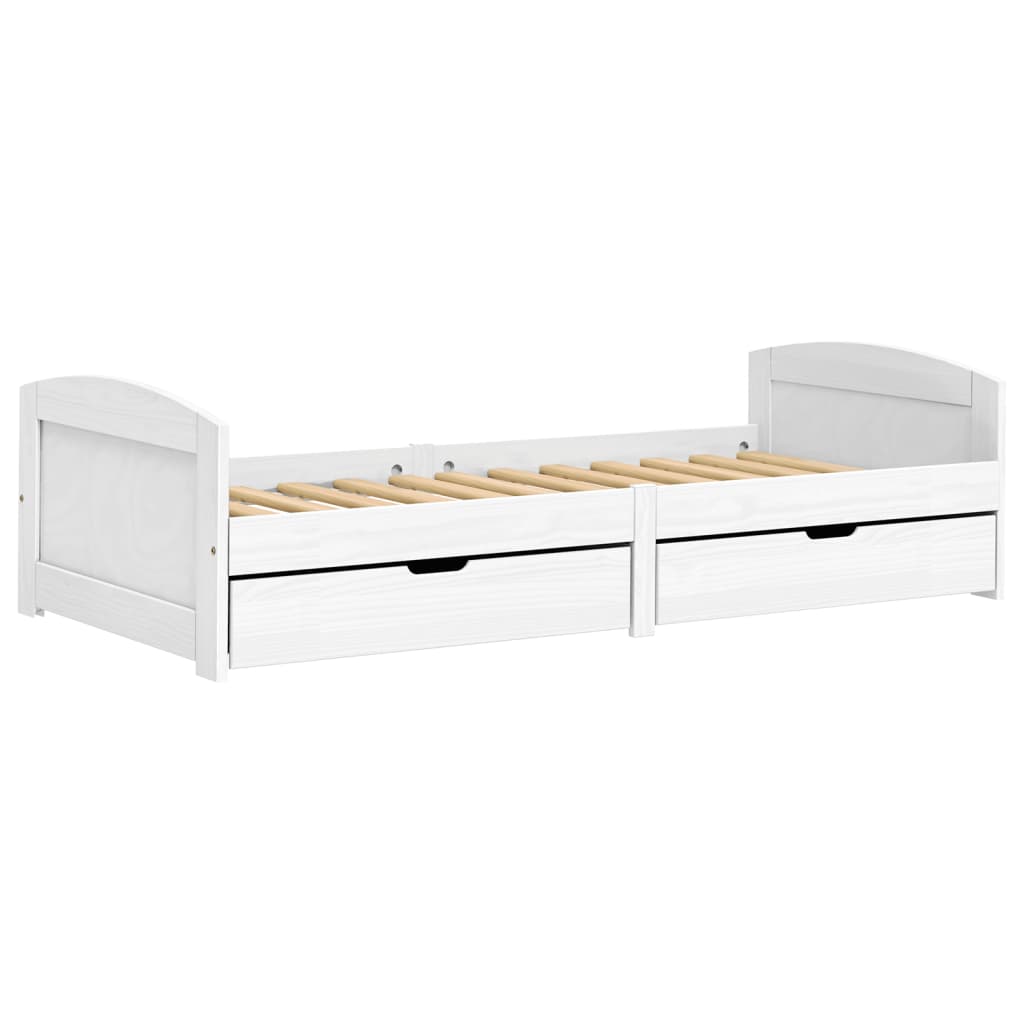 Day Bed With 2 Drawers Without Mattress "Irun" 90X200 Cm