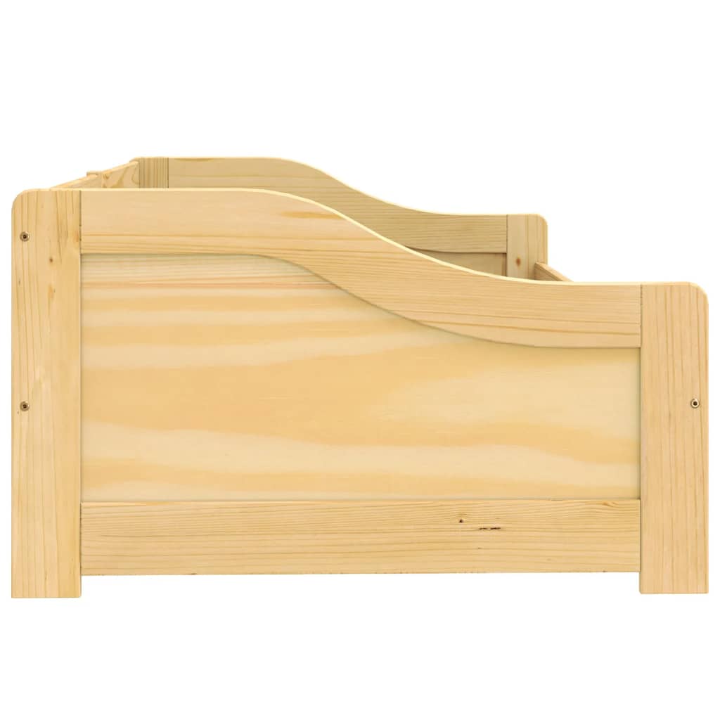 Day Bed With 2 Drawers Without Mattress "Irun" 90X200 Cm