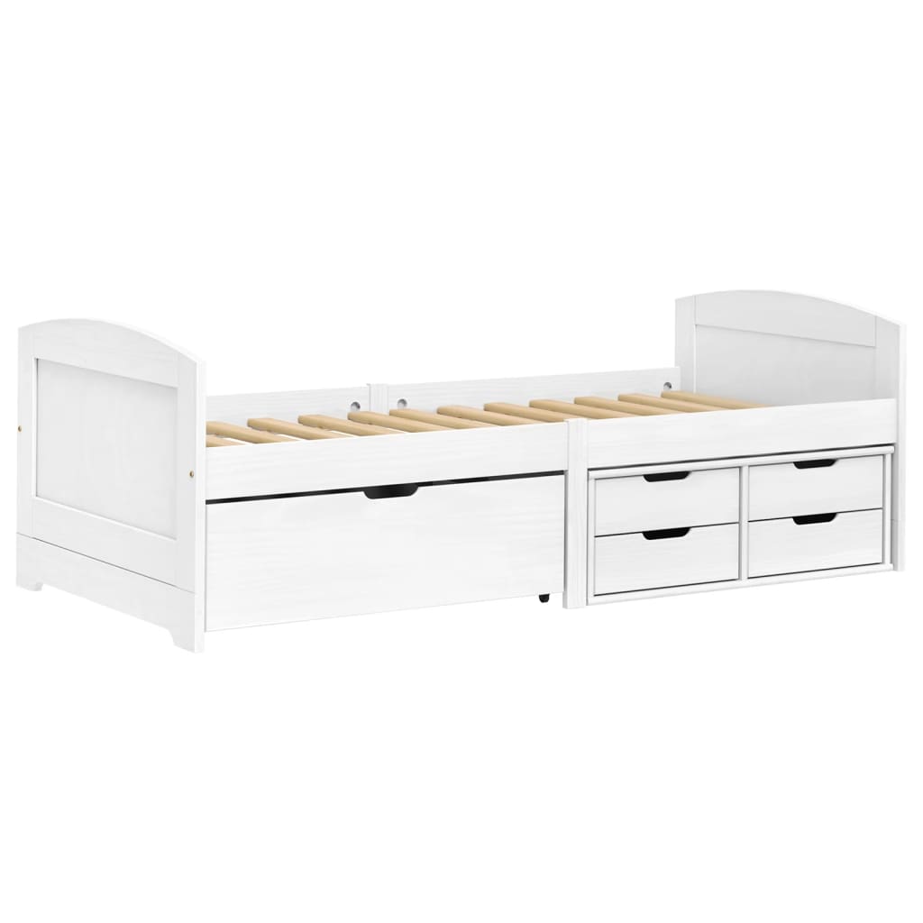 Day Bed With 5 Drawers Without Mattress "Irun" 90X200 Cm