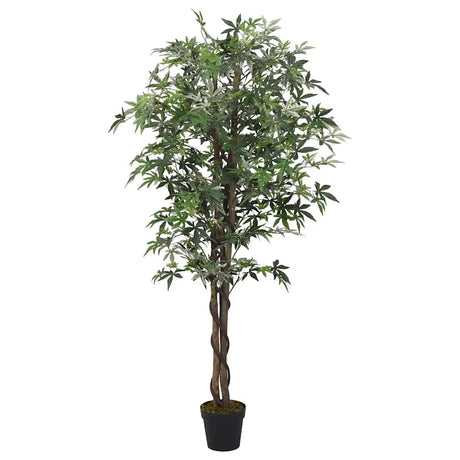 Artificial Maple Tree 224 Leaves Green