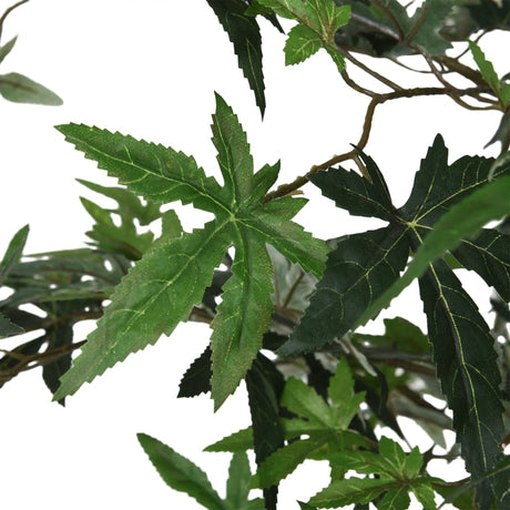Artificial Maple Tree 224 Leaves Green