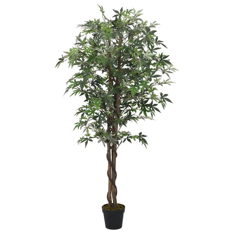 Artificial Maple Tree 224 Leaves Green