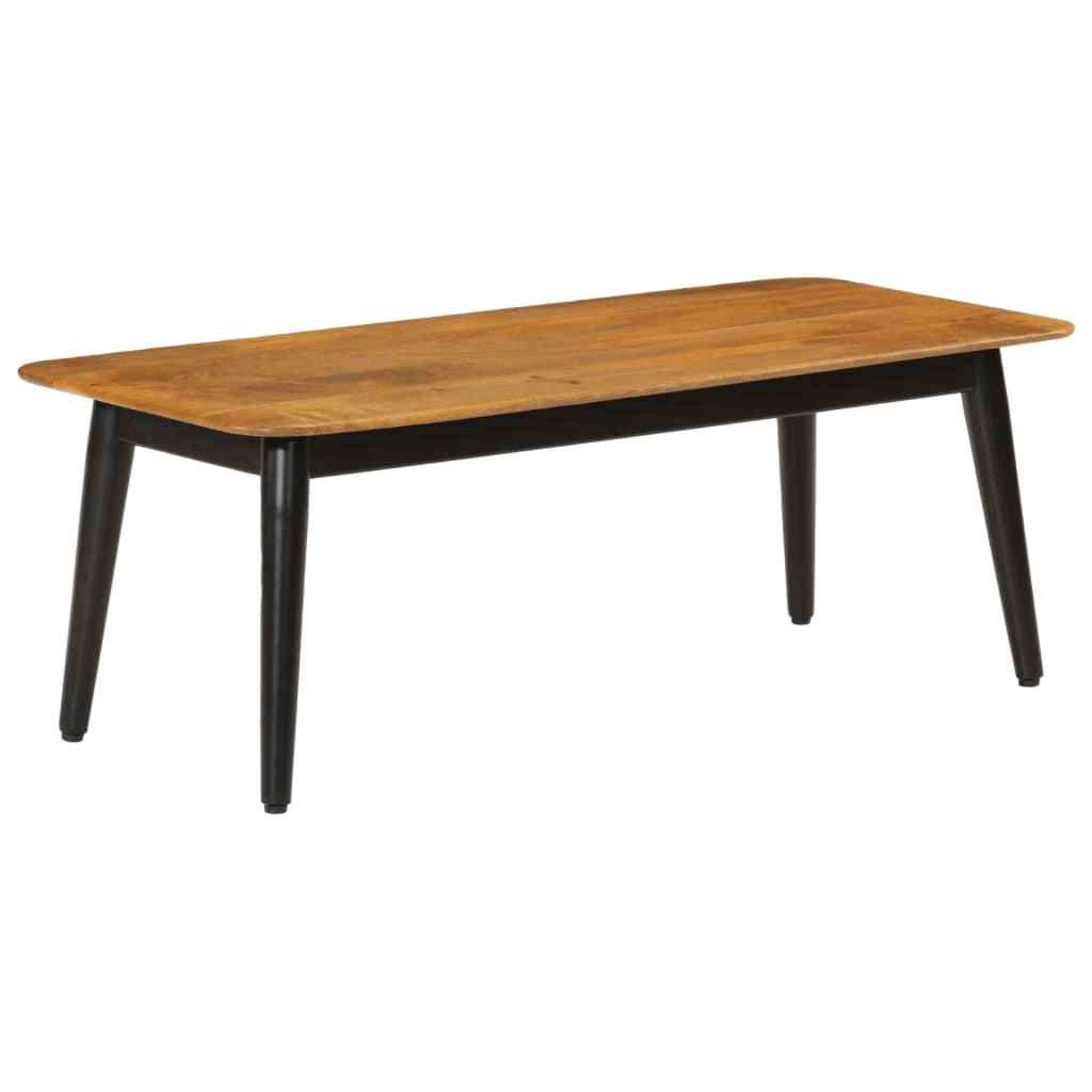 Coffee Table Solid Wood Mango And Iron