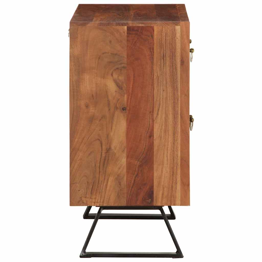 Drawer Cabinet 70X35X70 Cm Solid Wood Acacia