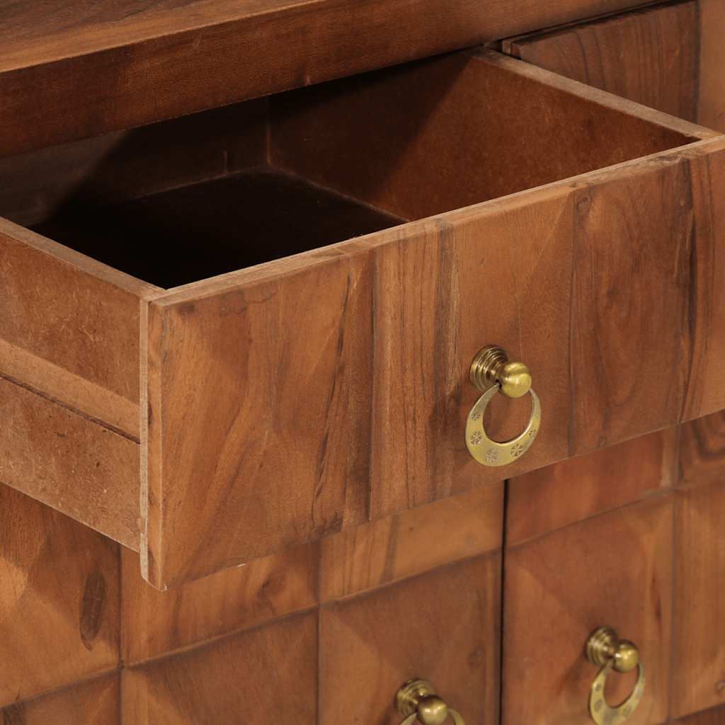 Drawer Cabinet 70X35X70 Cm Solid Wood Acacia