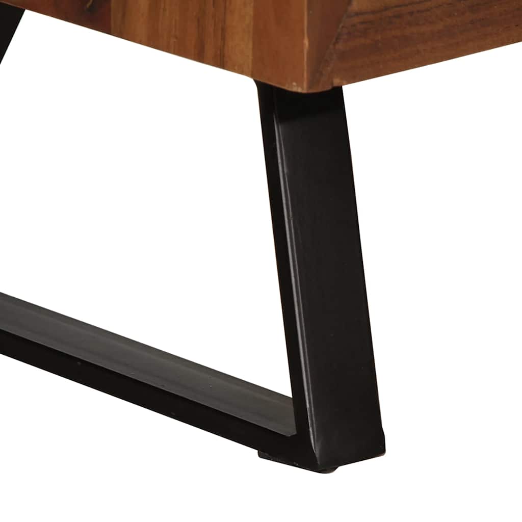 Drawer Cabinet 70X35X70 Cm Solid Wood Acacia