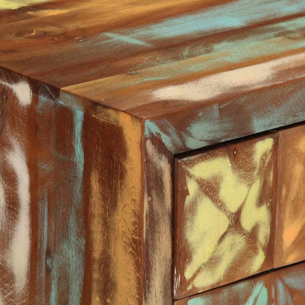 Drawer Cabinet 70X35X70 Cm Solid Wood Reclaimed