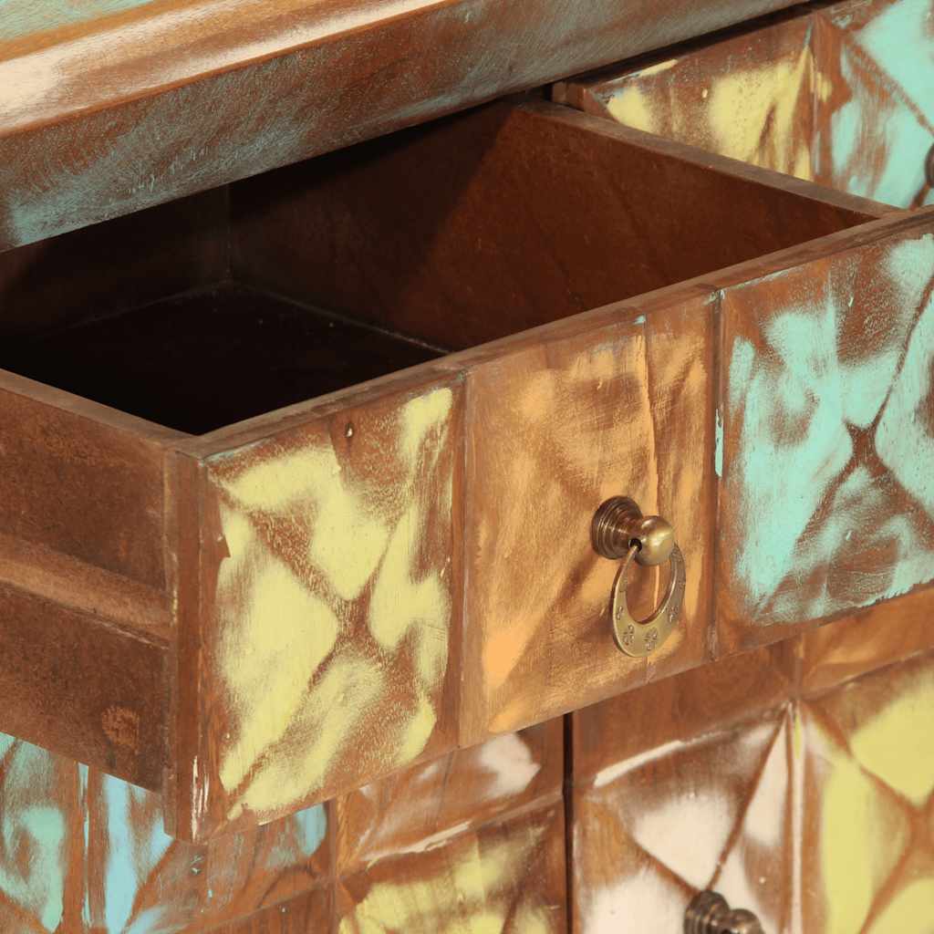 Drawer Cabinet 70X35X70 Cm Solid Wood Reclaimed