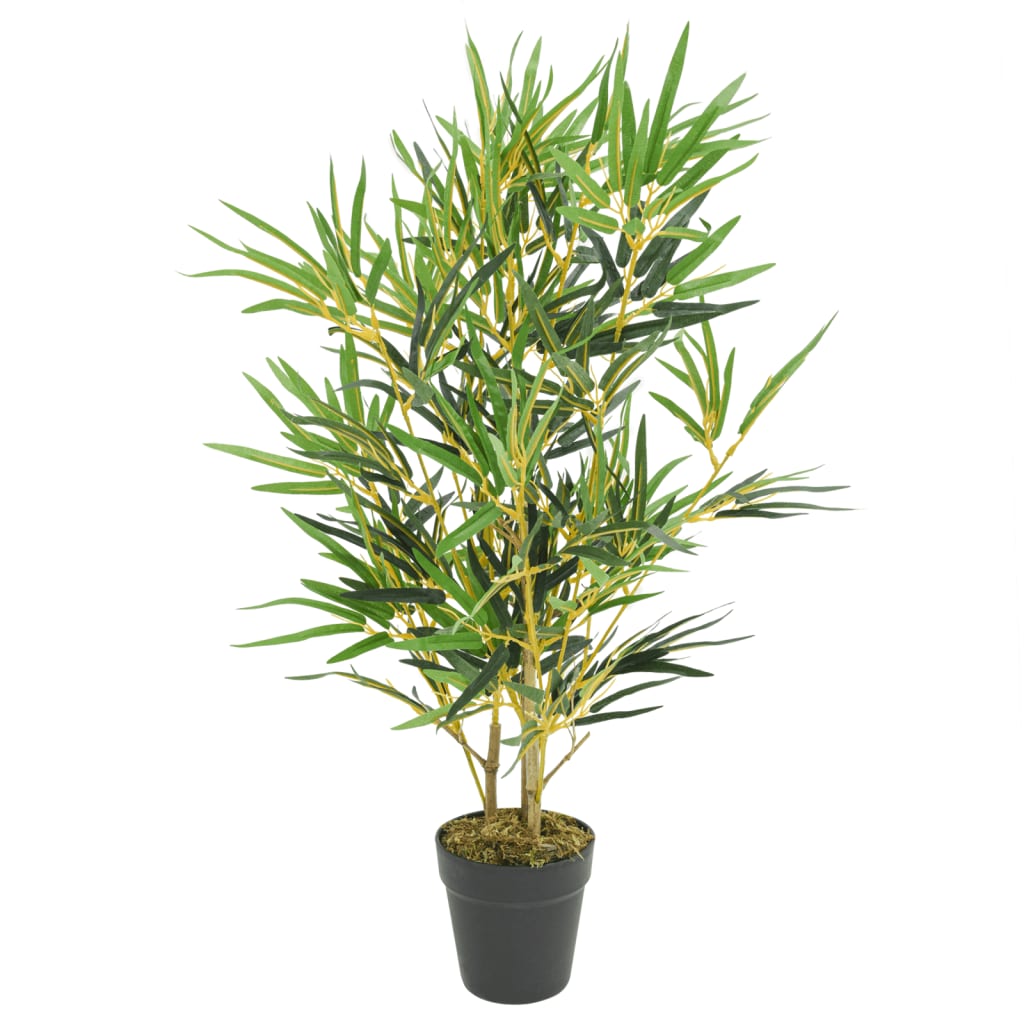 Artificial Bamboo Tree 1104 Leaves 180 Cm Green