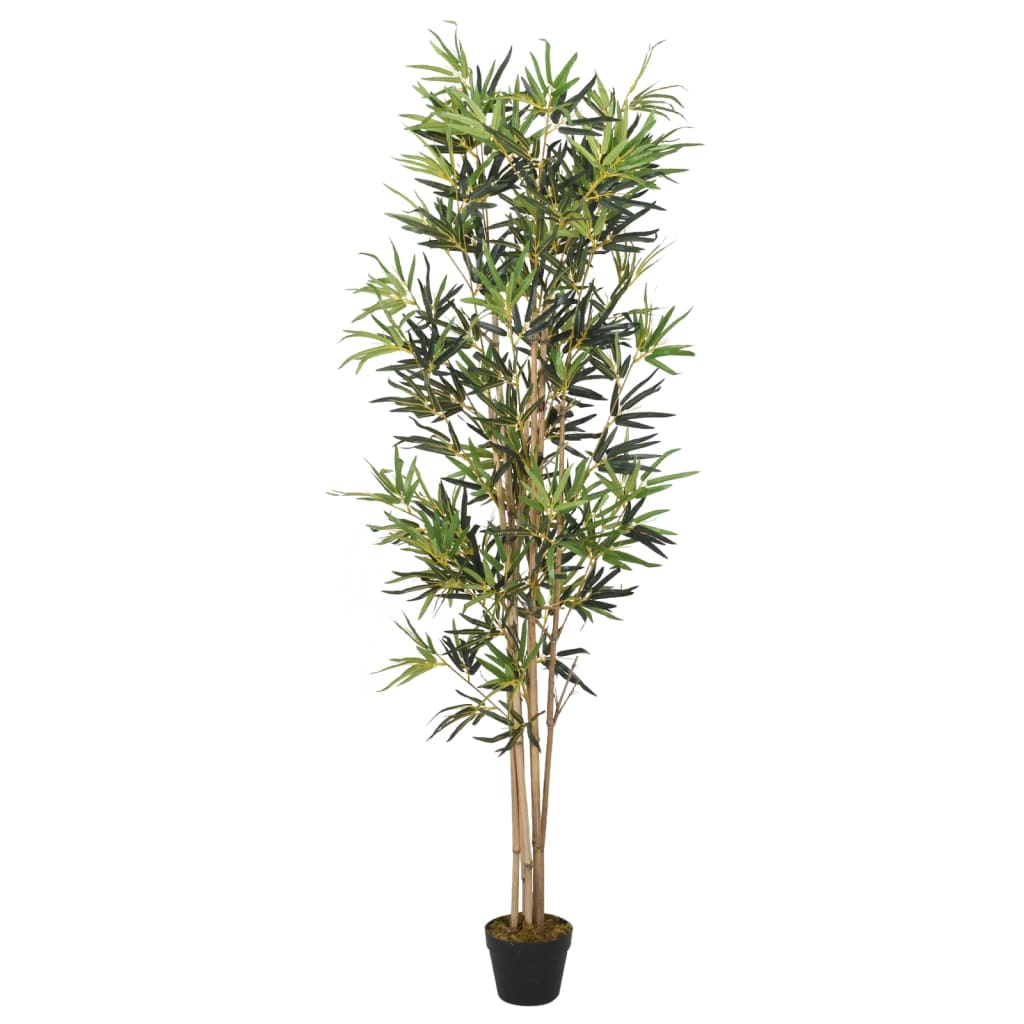 Artificial Bamboo Tree 1104 Leaves 180 Cm Green