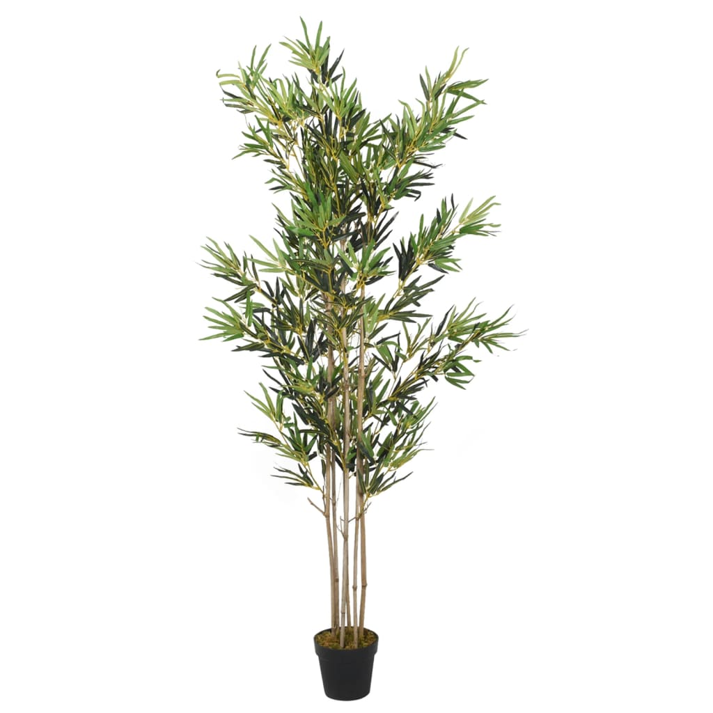 Artificial Bamboo Tree 1104 Leaves 180 Cm Green