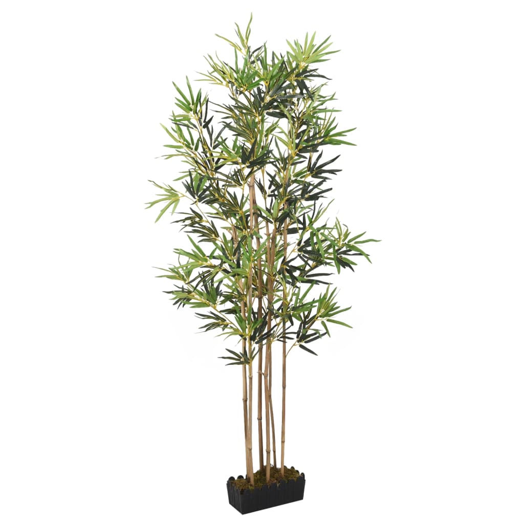 Artificial Bamboo Tree 1104 Leaves 180 Cm Green