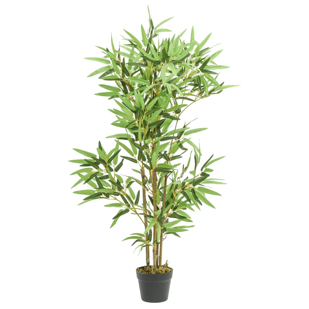 Artificial Bamboo Tree 552 Leaves 120 Cm Green