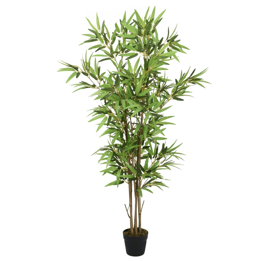 Artificial Bamboo Tree 552 Leaves 120 Cm Green